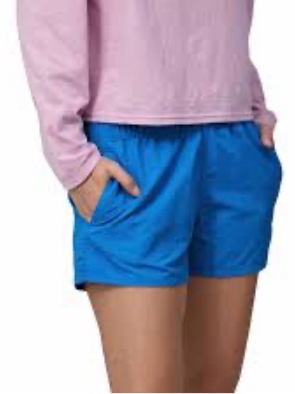 Patagonia Women's Barely Baggies Shorts  XL Blue 2.5" Inseam Nylon